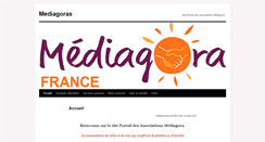 Desktop Screenshot of mediagoras.fr